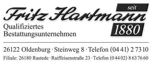 Fritz Hartmann Bestattungsinstitut e.K. - Logo