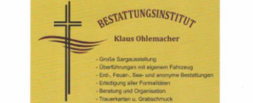 Klaus Ohlemacher - Logo